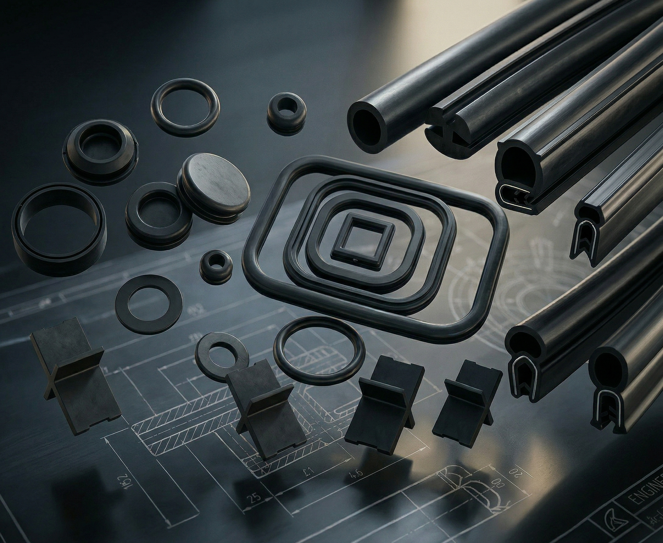 ASDA EXEM rubber components manufacturing